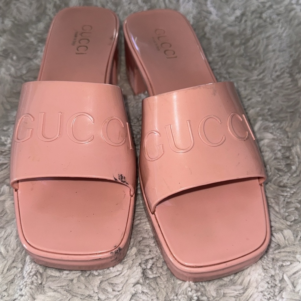 Gucci pink sandals - Picture 2 of 10